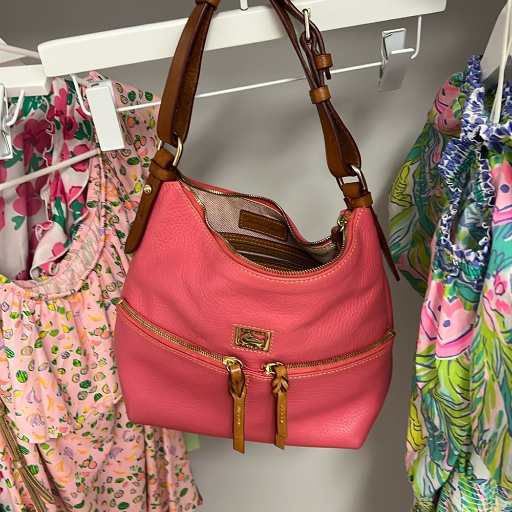 Dooney & Bourke Pink Leather Bag